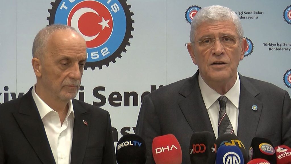 Dervişoğlu’dan TÜRK-İŞ’e ziyarette açıklama: Asgari ücrette 28 bin lira altı yetersiz