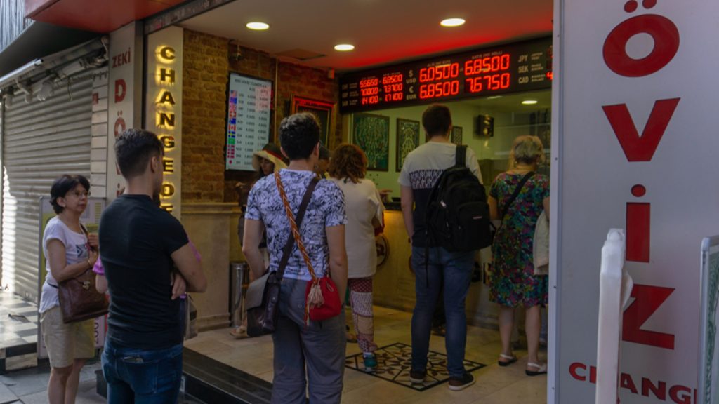 Karışık paraların piyasası, leva, lari, yuan, riyal