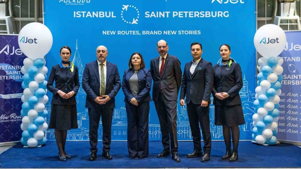 AJet, İstanbul- St. Petersburg hattını açtı
