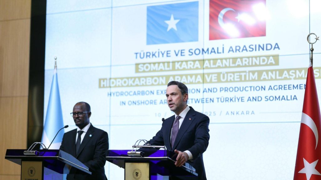 Bakan Bayraktar: Türkiye Petrolleri, Somali’de petrol ve gaz arayacak