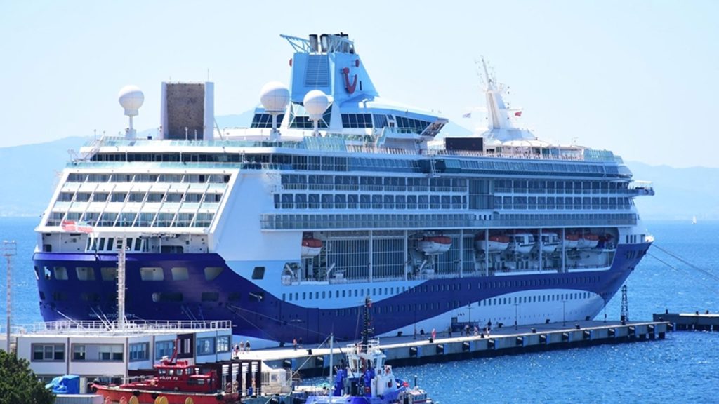 Bodrum’a “Marella Discovery 2” kruvaziyeriyle 1789 turist geldi