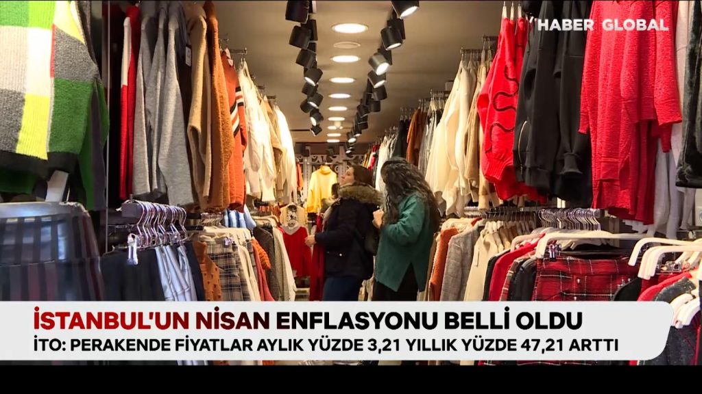 İstanbul’un Nisan enflasyonu belli oldu