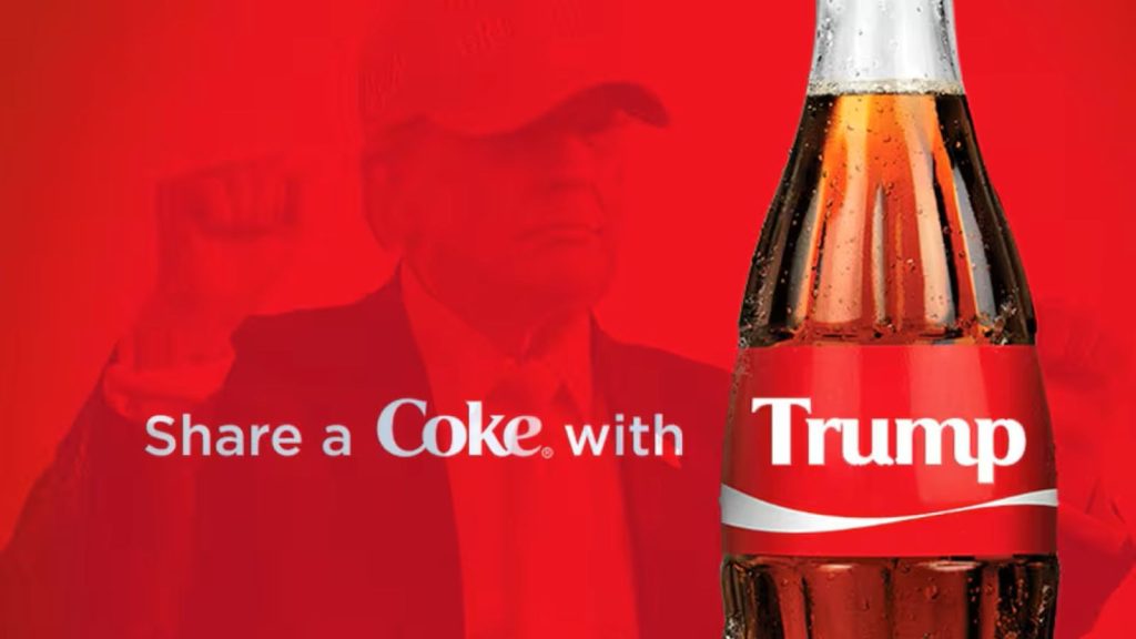 Coca Cola ‘Trump Cola’yı duyurdu