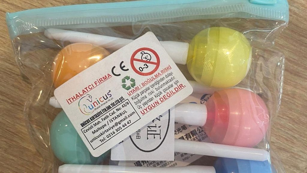 Ticaret Bakanlığı’ndan lolipop desenli kalemler için toplatma kararı