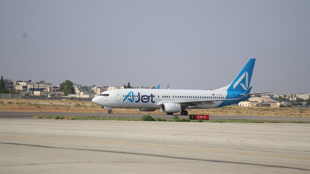 AJet’in Halep seferleri başladı