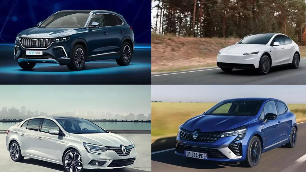 2025’in en çok satan otomobilleri belli oldu