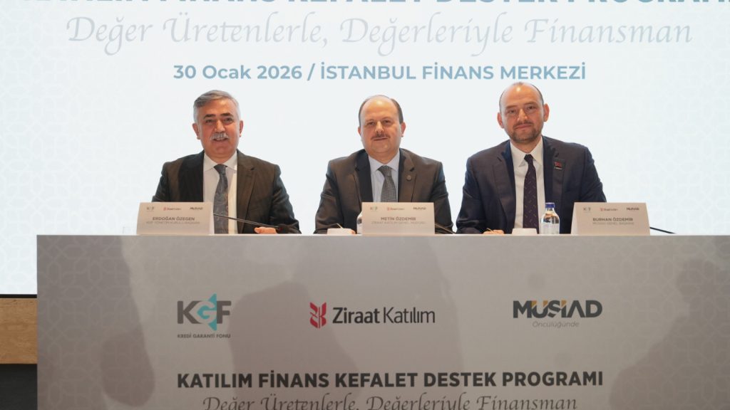 Katılım Finans Kefalet Destek Programı Kamuoyuna Tanıtıldı